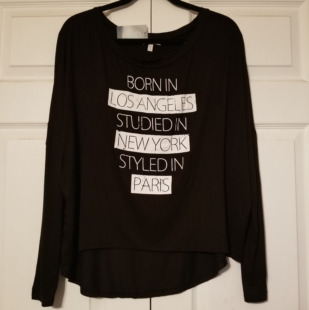 Delia's Women's Black Top